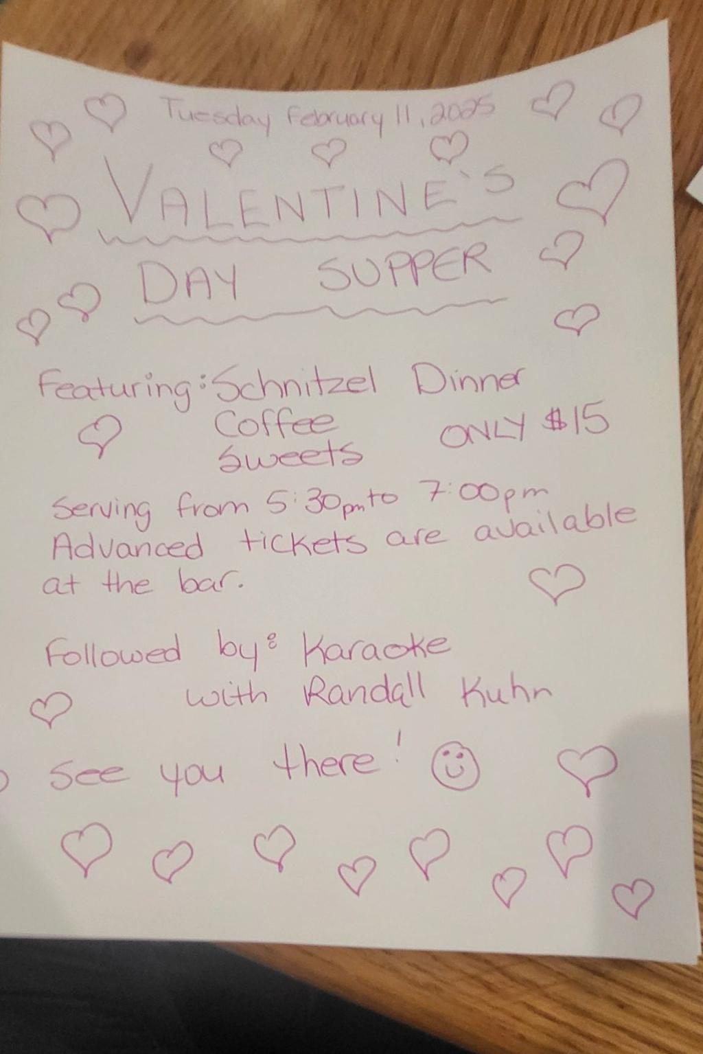 Valentine's Day Dinner